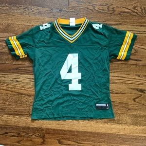 Green Bay Farve Jersey, size child S